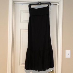 Splendid long black skirt